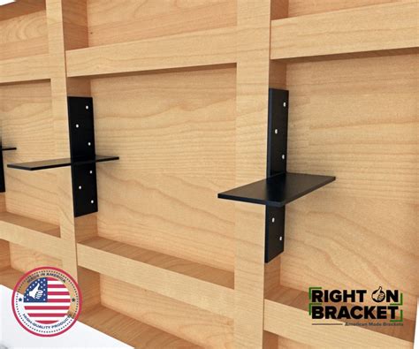 shelving brackets between studs